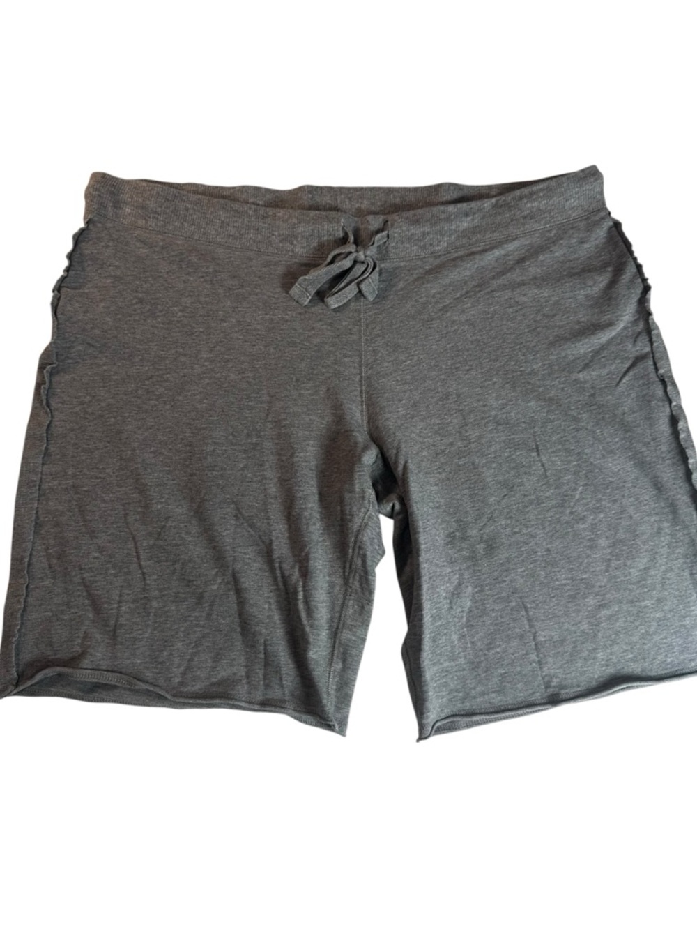 Xhilaration Gray Sleep Shorts Stretch Pajama Lounge Drawstring Women Size Large